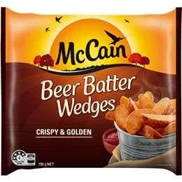 McCain Beer Batter Wedges 750g