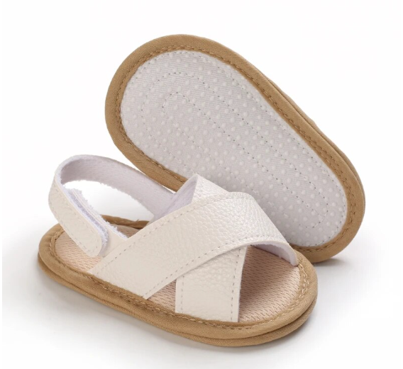 White Baby Sandals | 13-18m