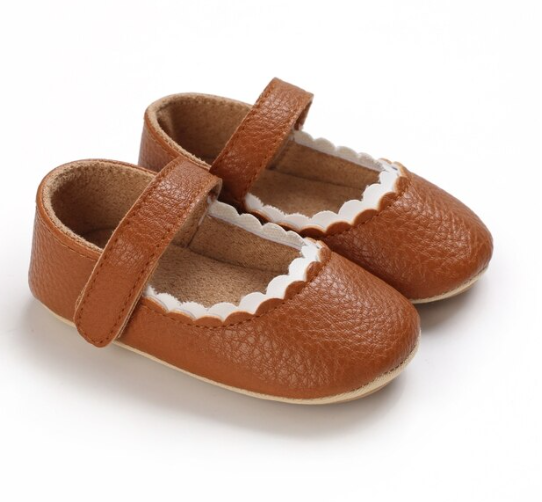 Tan Baby Girls Shoes | 6-12m