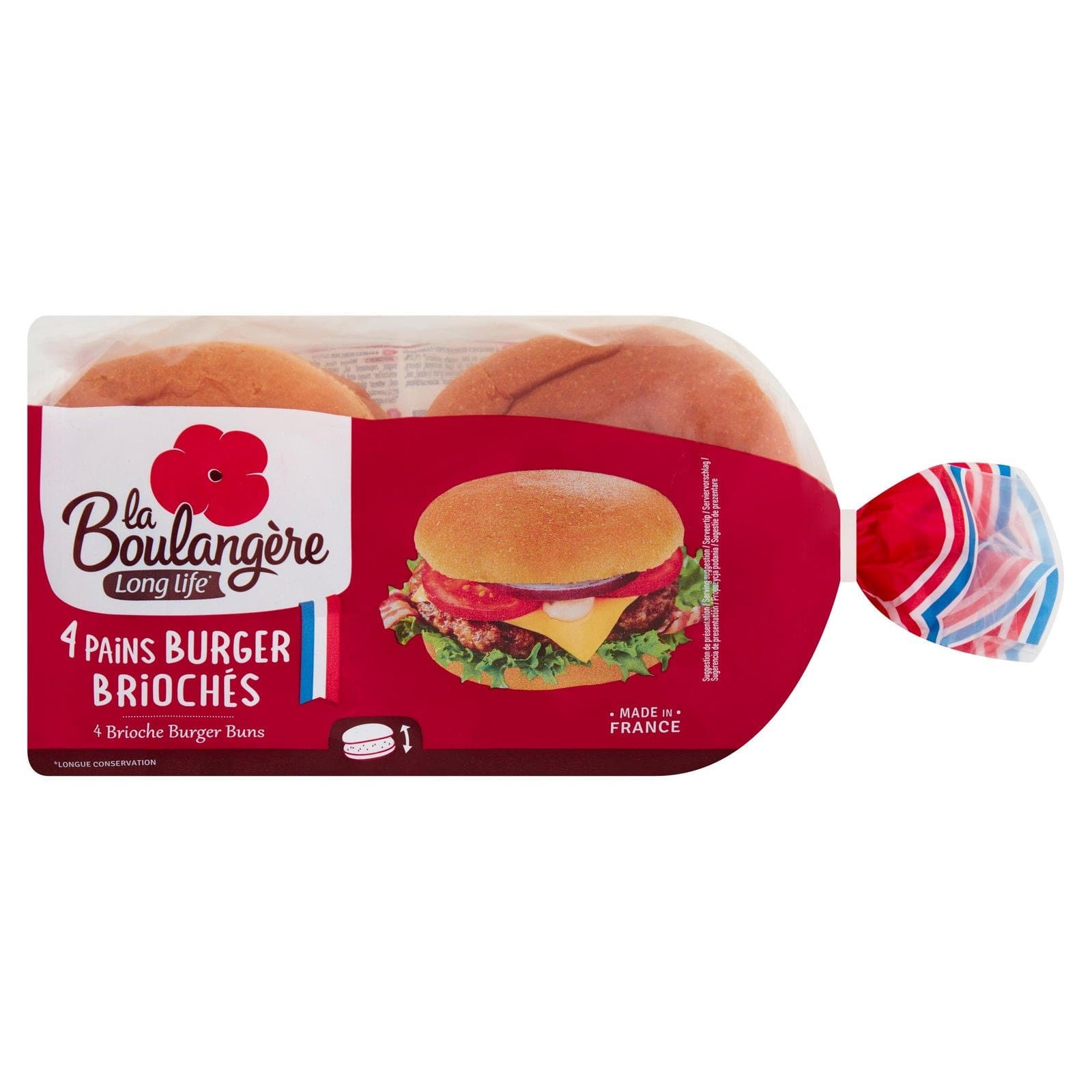 #La Boulangerie Brioche Burger Buns 4pk