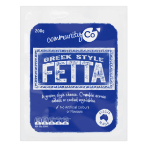 #Community Co Greek Fetta Cheese 200g