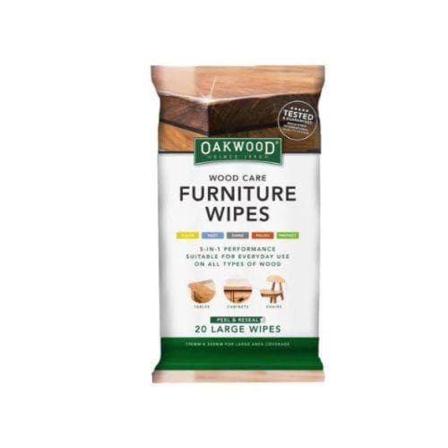 #Oakwood Wood Care Furniture Wipes 20pk