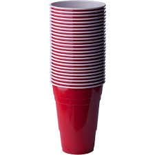 The Big Red Cups x 40