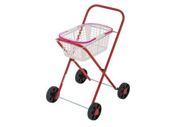 Metal Clothes Trolley & Basket