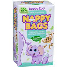 Bubbazoo Nappy Bags 200pk