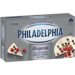 Philadelphia Cream Cheese Original Block 250g