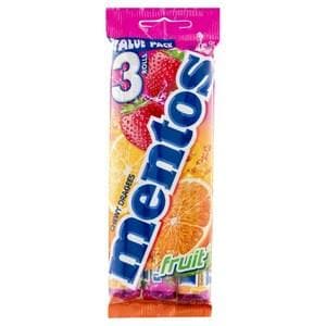 Mentos Multipack Fruit 112g