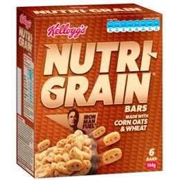 Kelloggs Nutri Grain Original Bars 6pk 110g