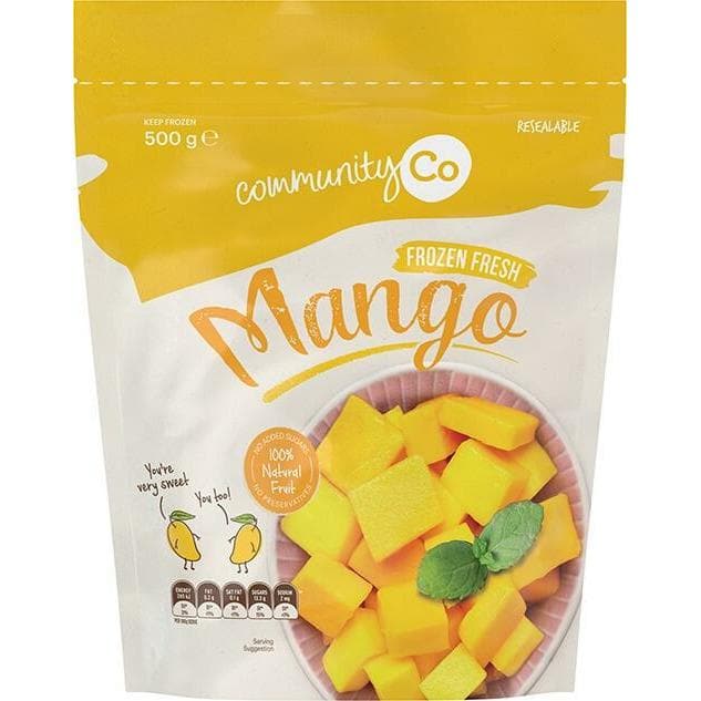 Community Co Frozen Mango 500g