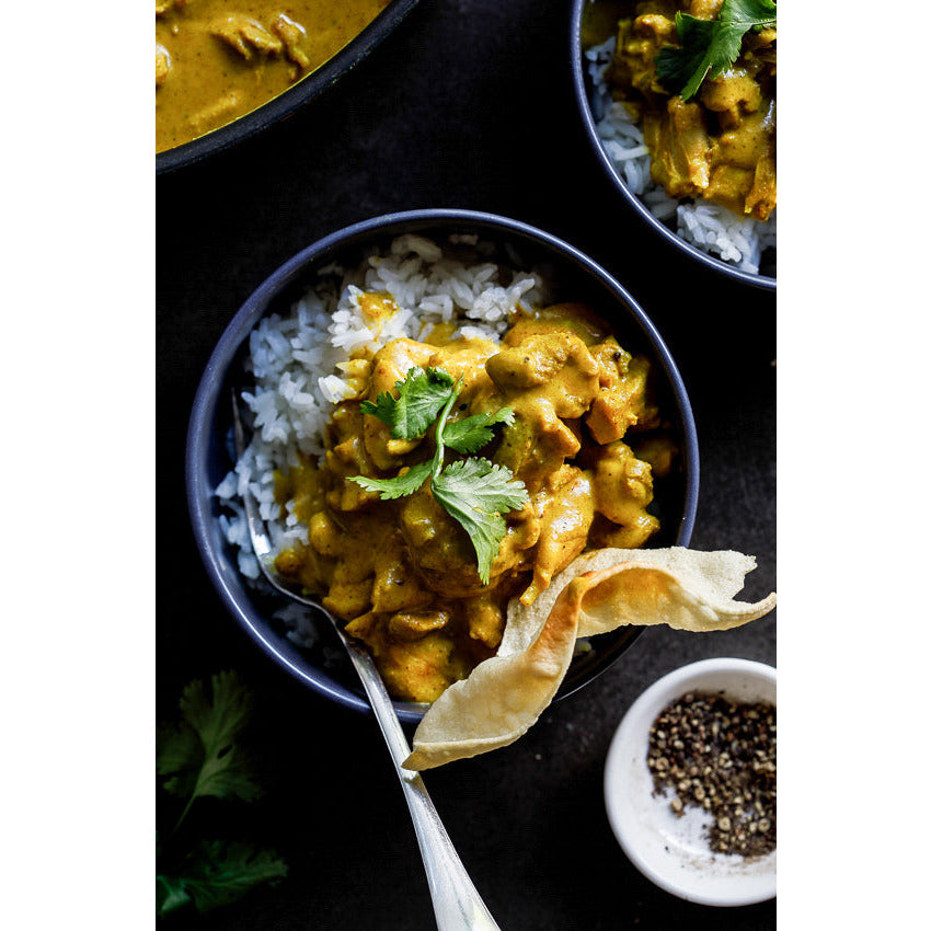 Creamy Chicken Korma with Rice - 4 Serve