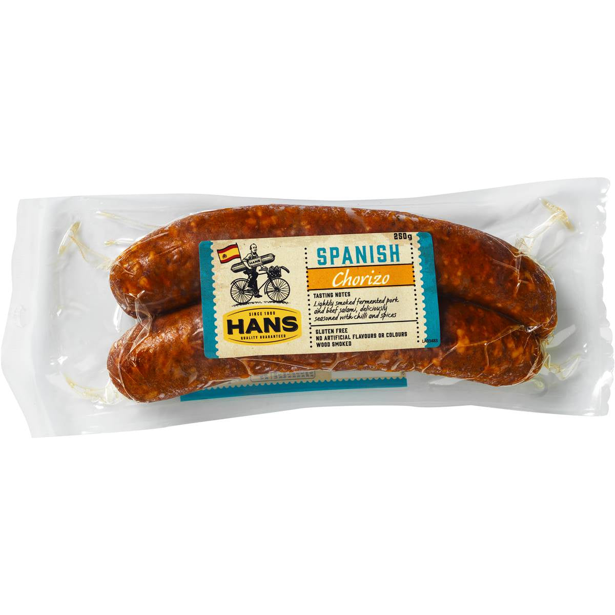 Hans Chorizo 2pk 250g