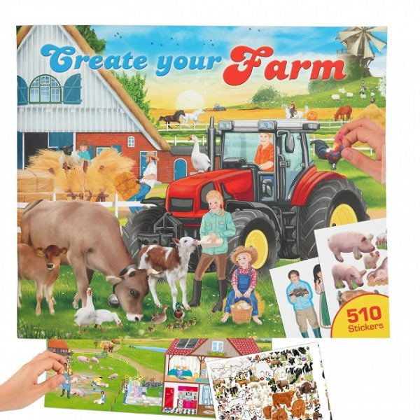 Create Your Farm Sticker Book