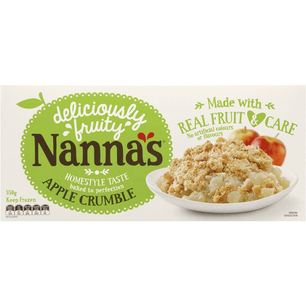 #Nannas Apple Crumble 550g