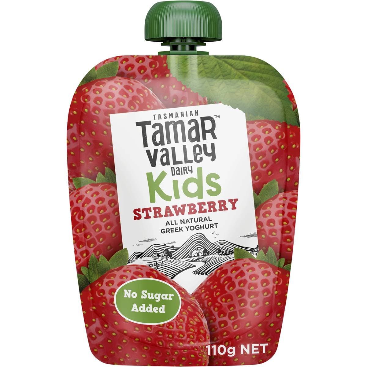 Tamar Valley Yoghurt Kids Strawberry 110g