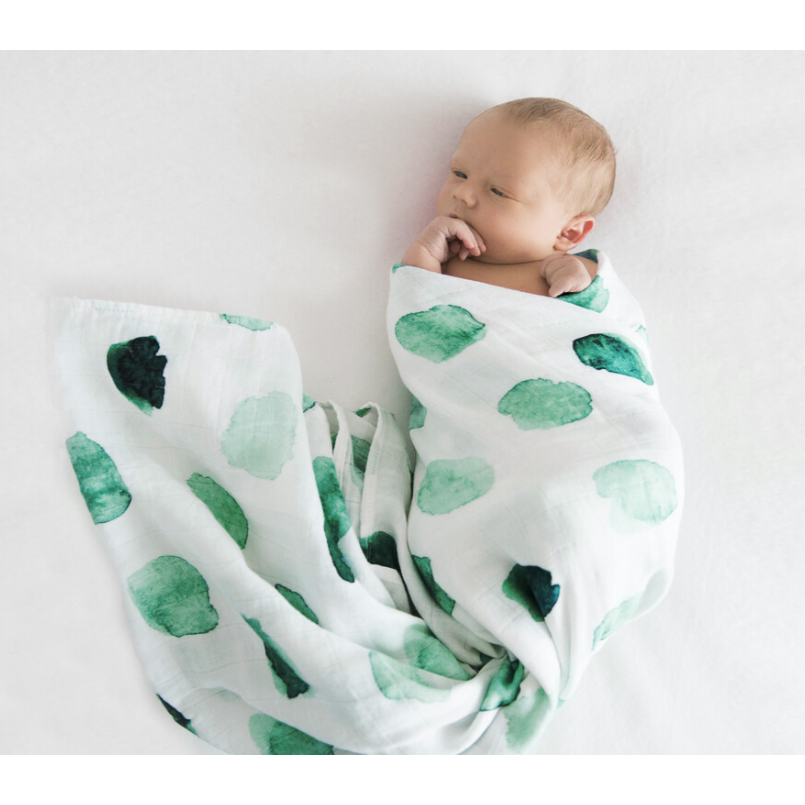 Green Spot | Organic Muslin Wrap