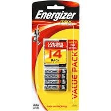 Energizer Max AAA Batteries 14pk