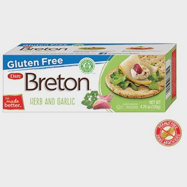 Breton Biscuit GF Herb & Garlic 135g