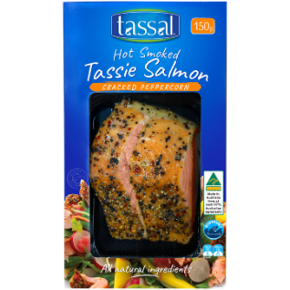 Tassal Salmon Smoked Peppercorn 150g