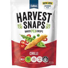 #Calbee Harvest Snaps Chilli 120g