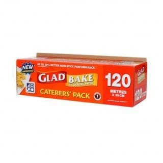 Glad Bake Baking Paper 120m x 30cm