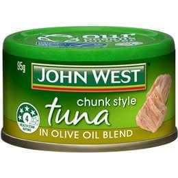 John West Tuna Olive Oil Blend 95g