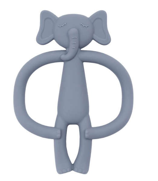 Mr Elephant Teether | Blue