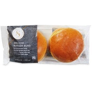 Bon Appetit Brioche Burger Buns 4pack