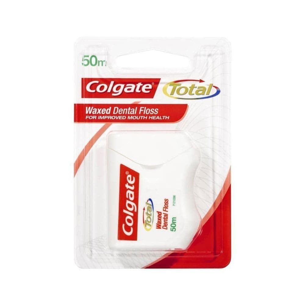 Colgate Waxed Dental Floss 50m