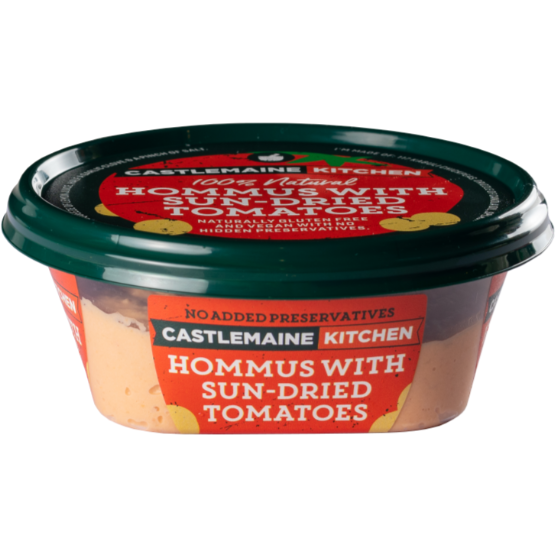 #Castlemaine Kitchen Hommus with Sun Dried Tomatoes Dip 200g