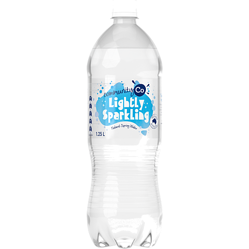 Community Co Lightly Sparkling Water 1.25L