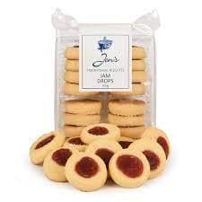 Jens Traditional Biscuits Jam Drops 300g