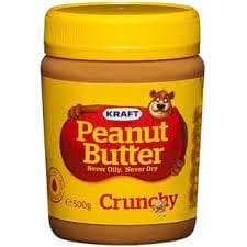 Kraft Peanut Butter Crunchy 500g