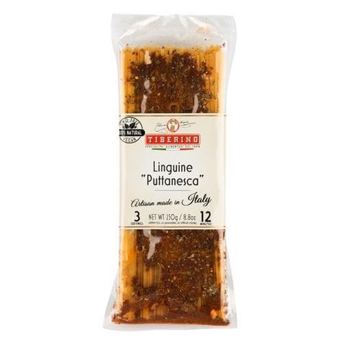 Tiberino Linguine Capers & Olive Sauce 250g