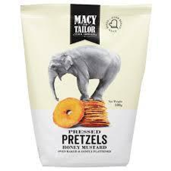 Macy & Tailor Pretzels Honey Mustard 180gm