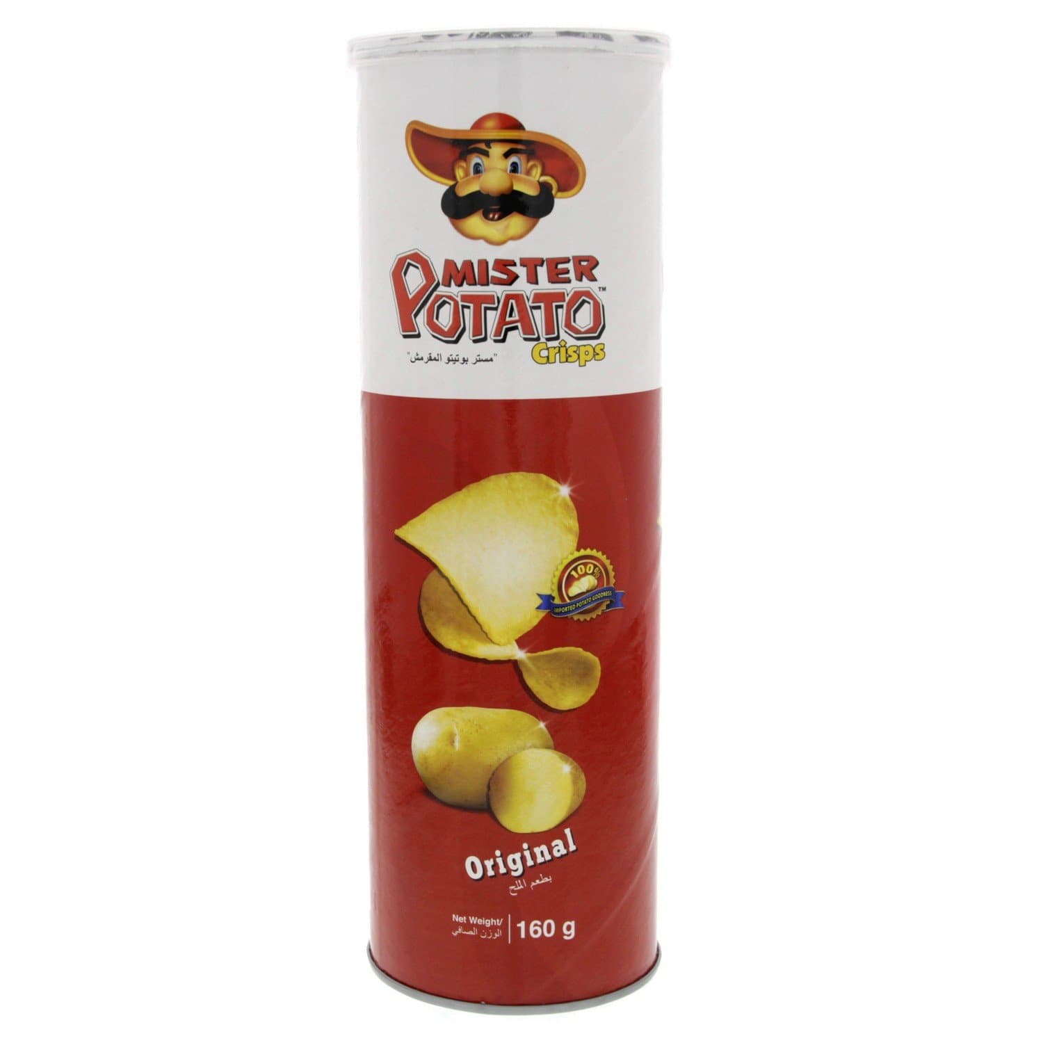 Mister Potato Crisps Original 160g