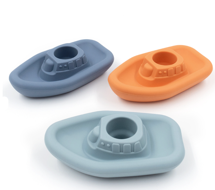 Silicone Tubtime Tug Boats 3pk