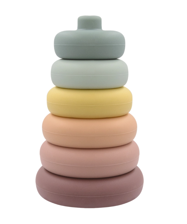 Silicone Stacking Tower | Rings