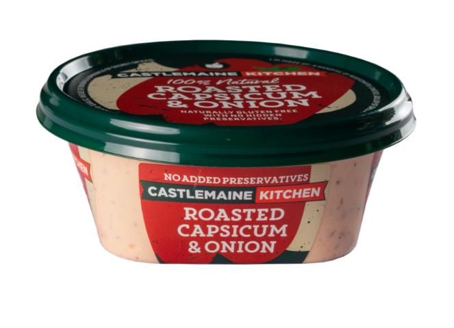 Castlemaine Kitchen Roasted Capsicum & Onion Dip 200g