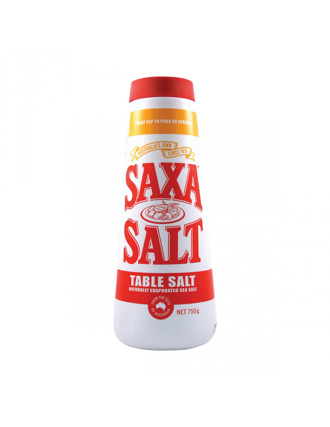 Saxa Table Salt Drum 750g