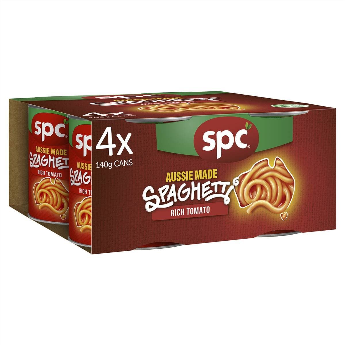 SPC Spaghetti Rich Tomato 4x140g