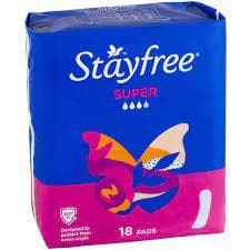 Stayfree Super No Wings 18pk