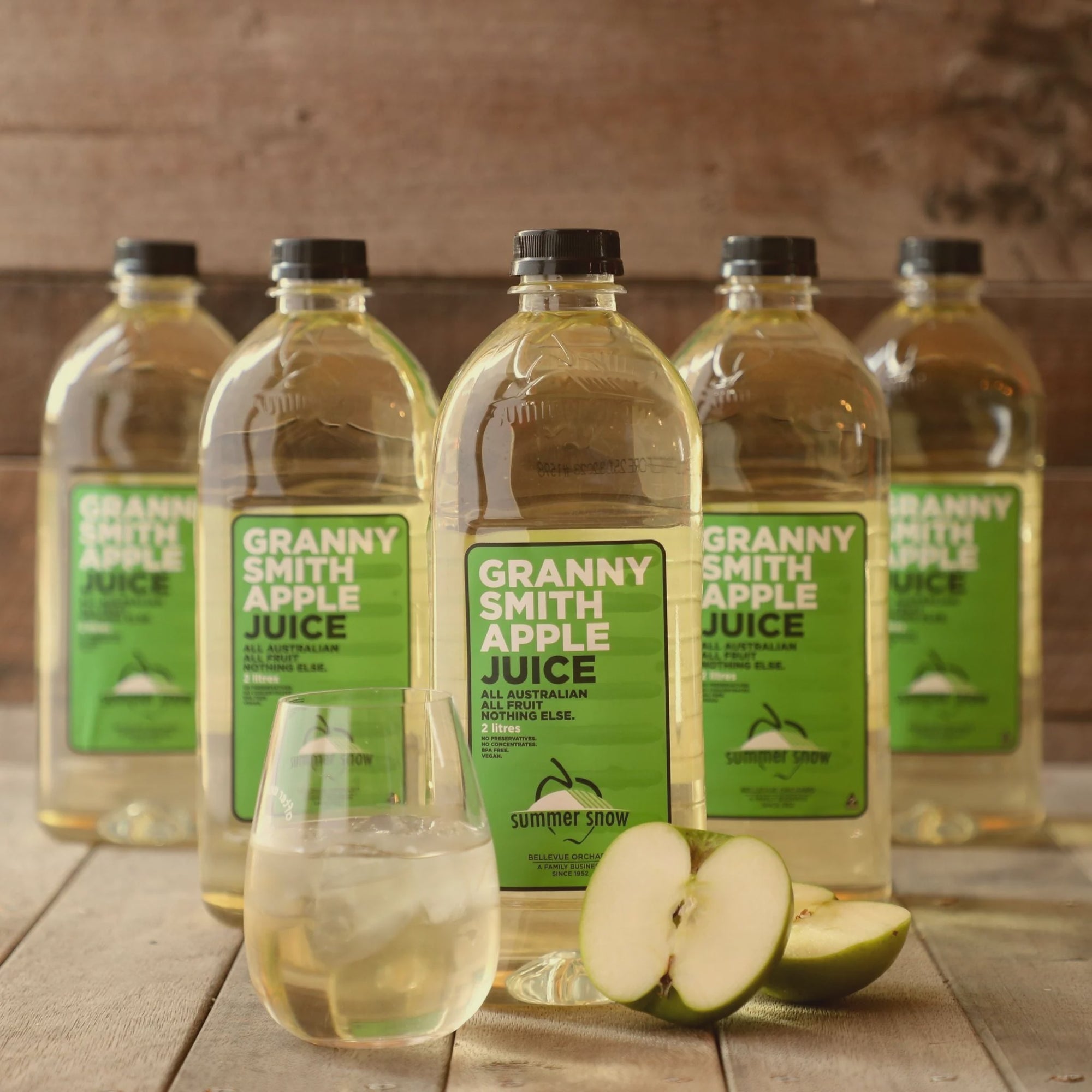 Summer Snow Granny Smith Apple Juice 2L