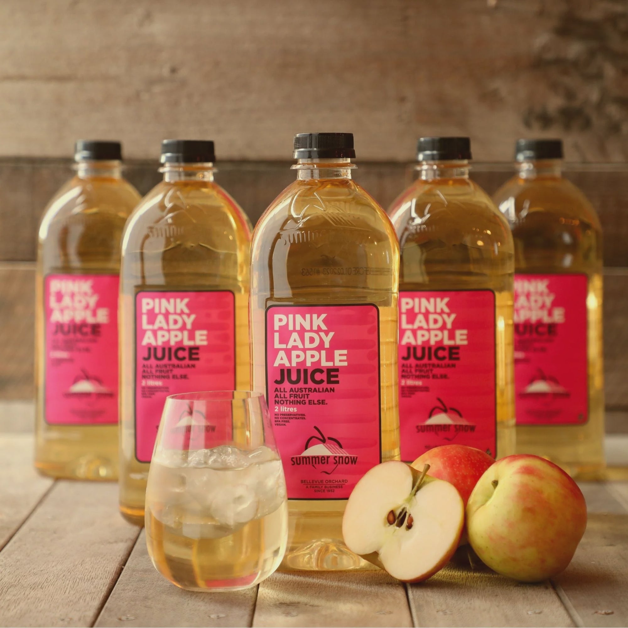 Summer Snow Pink Lady Apple Juice 2L