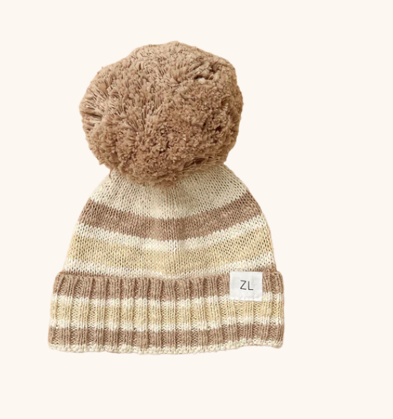 ZIGGY LOU Beanie | Cinnamon 0-3m